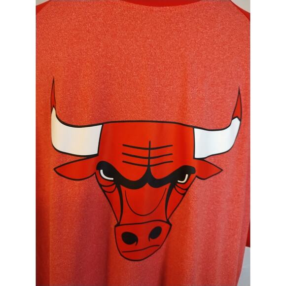 Red NBA Chicago Bulls Men's Graphic T-shirt Size L - Picture 4 of 9
